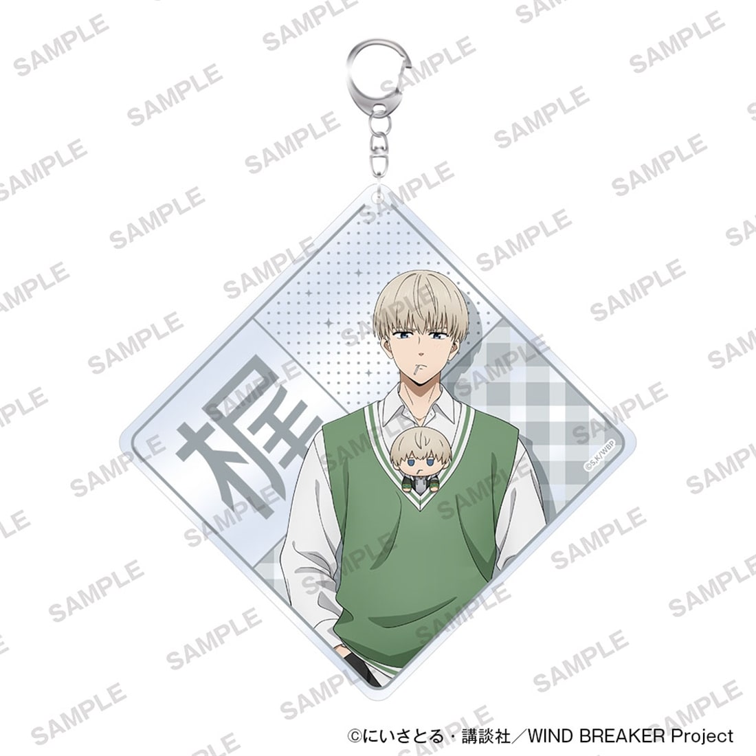 専用出品 キャラクターグッズ TVアニメ「WIND BREAKER」ネームキーホルダー ぬいぐるみといっしょver