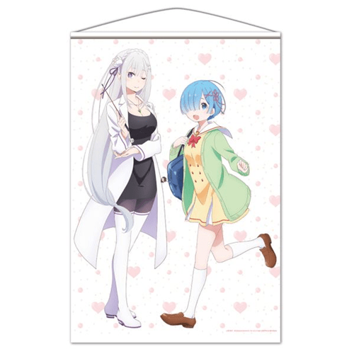 Re:ゼロから始める異世界生活 B2タペストリー エミリア　レム　ラム エミリア＆レム B2タペストリー [Re:ゼロから始める異世界生活] | 二