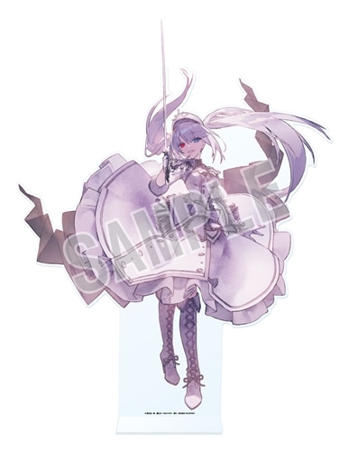 KDcolle５周年記念 『デート・ア・バレット』 原作版 白の女王 ビッグアクリルフィギュア