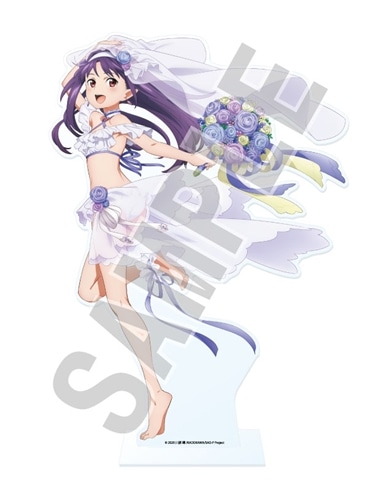 KDcolle５周年記念 『ソードアート・オンライン』 ユウキ 真夏のキラメキ☆花嫁ver. ビッグアクリルフィギュア