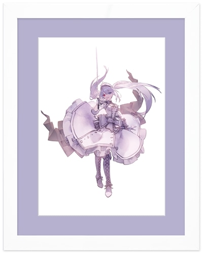 KDcolle５周年記念 『デート・ア・バレット』 原作版 白の女王 複製原画