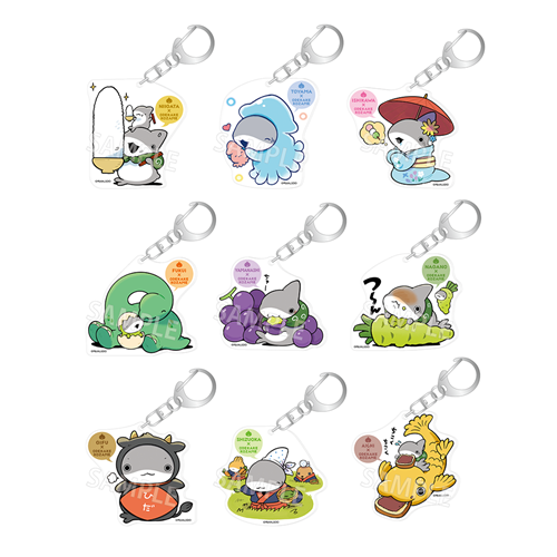 映画　おでかけ子ザメ　とかいのおともだち　ご当地子ザメちゃん　中部　セット 映画 おでかけ子ザメ とかいのおともだち」ご当地子ザメちゃん