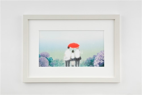 時をかける少女　複製原画　相合傘 時をかける少女」複製原画〈相合傘〉: その他グッズ | カドスト