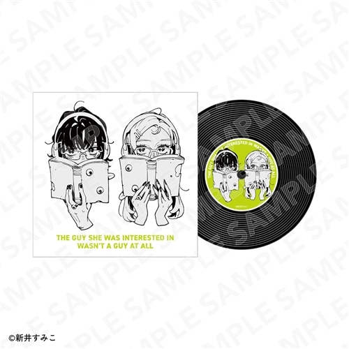 気になってる人が男じゃなかった レコード風コースター B: グッズ