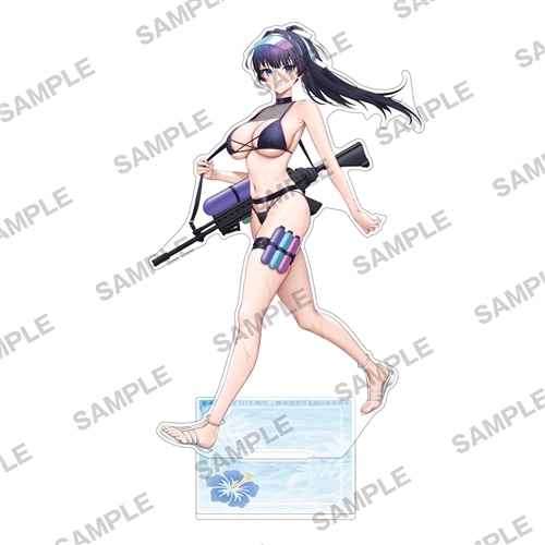 『男嫌いな美人姉妹を名前も告げずに助けたら一体どうなる？』アクリルスタンド 新条亜利沙 水着Ver.