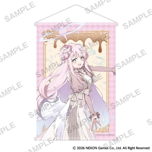 ブルーアーカイブ 聖園ミカ ランジェリー B2タペストリー ブルーアーカイブ POP UP SHOP」B2タペストリー ミカ: グッズ・文具
