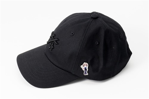 サクラナイツ 刺繍ロゴキャップ＋ピンバッジ 渋川難波 【イラスト