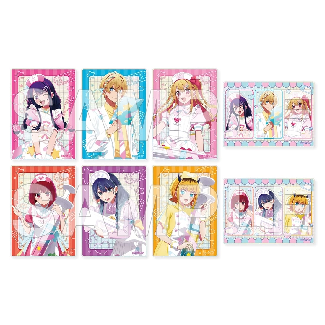 推しの子 ルクア アクリルカード コラボ 期間限定 10種 コンプリートセット 推しの子】トレーディングホログラムアクリルカード Dreamy Hospital