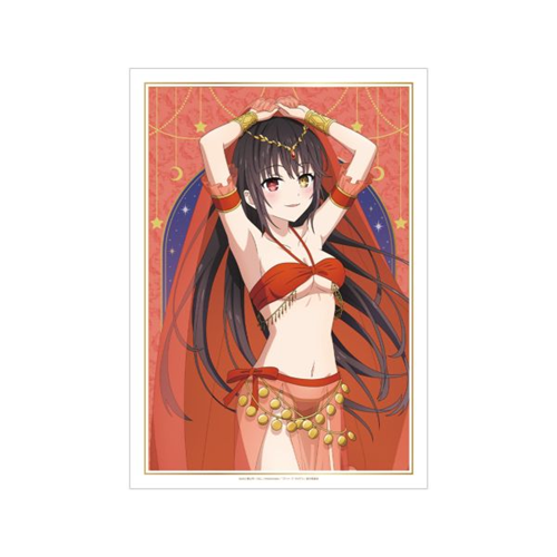 c❓デート・ア・ライブ❓　時崎狂三　布ポスター デート・ア・ライブV 描き下ろし 時崎狂三 踊り子ver. A3マット加工