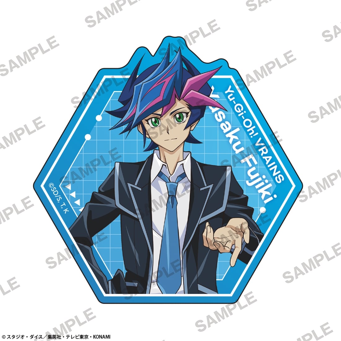 事後受注】 遊☆戯☆王VRAINS ステッカー 共にver. 藤木遊作