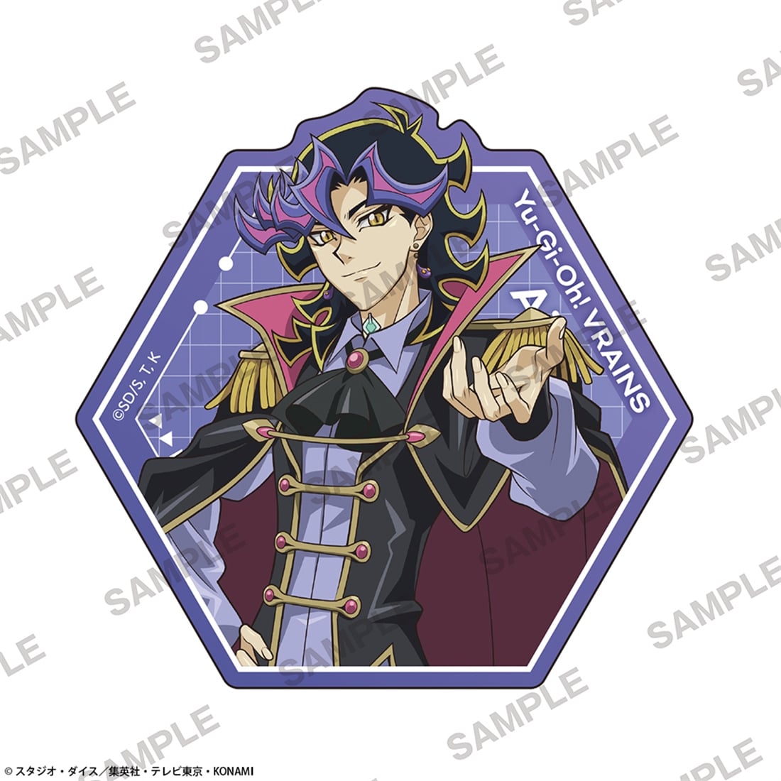 事後受注】 遊☆戯☆王VRAINS ステッカー 共にver. Ai(人間態