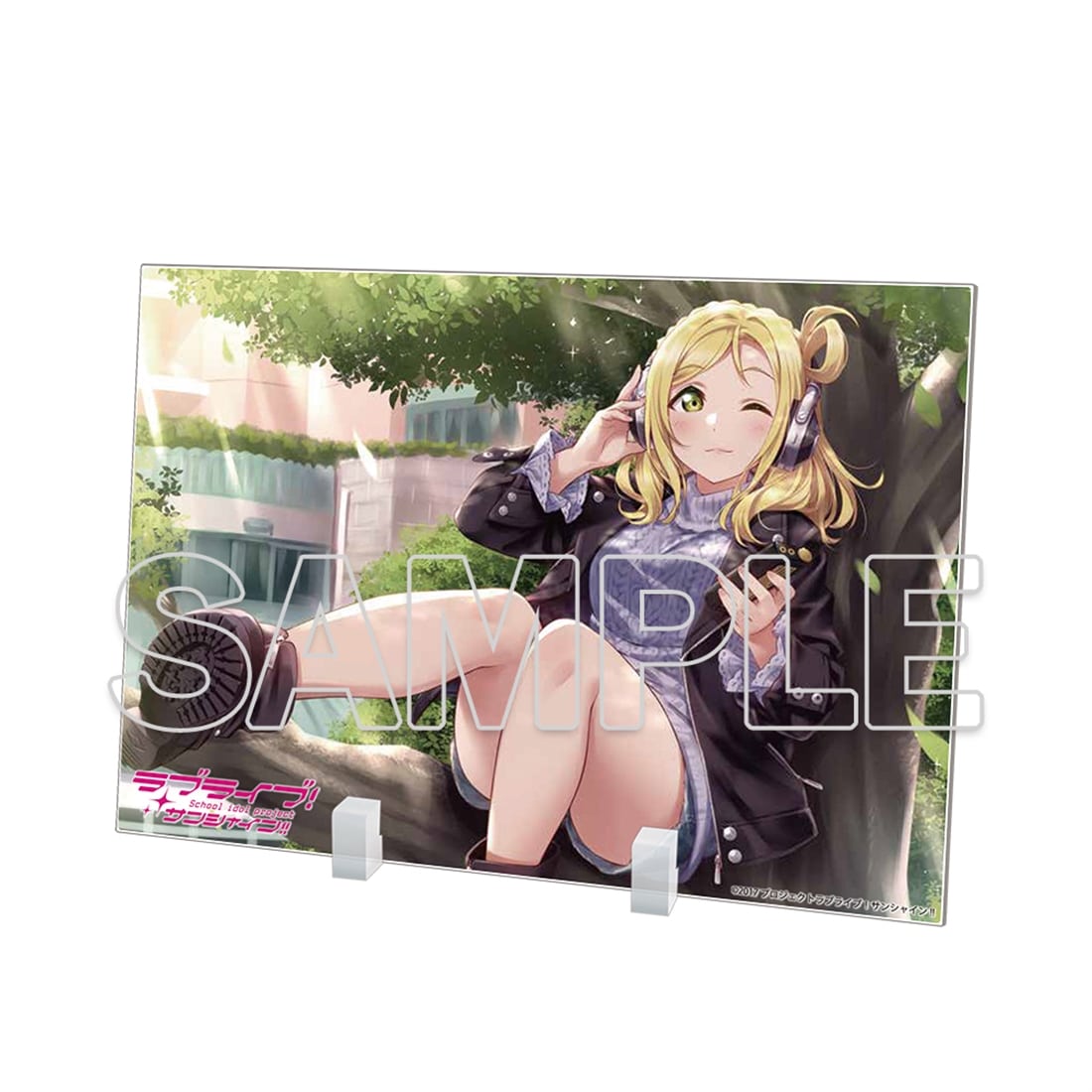 ラブライブ！サンシャイン!!』アクリルプレート 小原鞠莉: グッズ