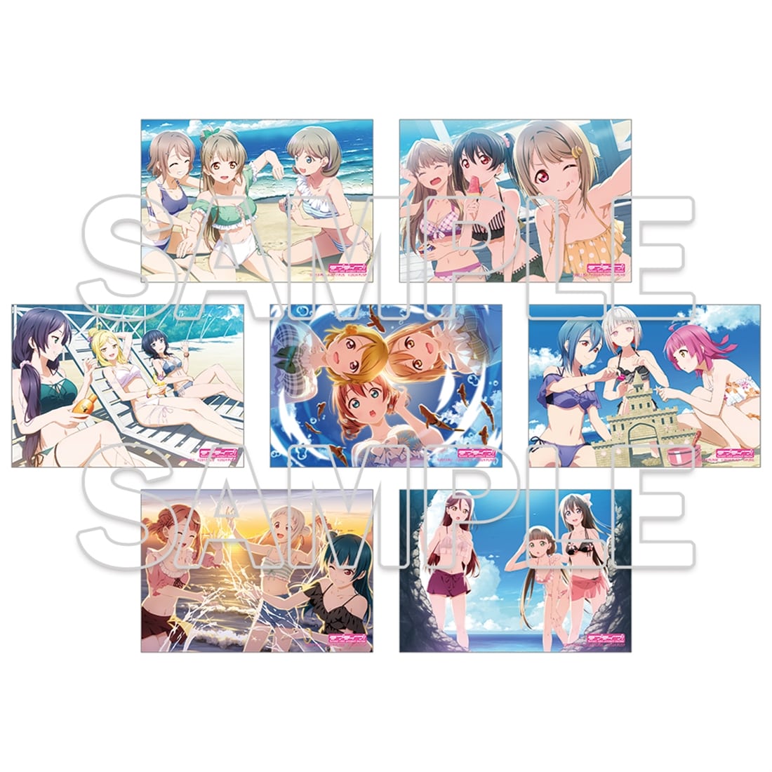 二次受注】ラブライブ！シリーズ L判ブロマイドコレクション Ver.Beach