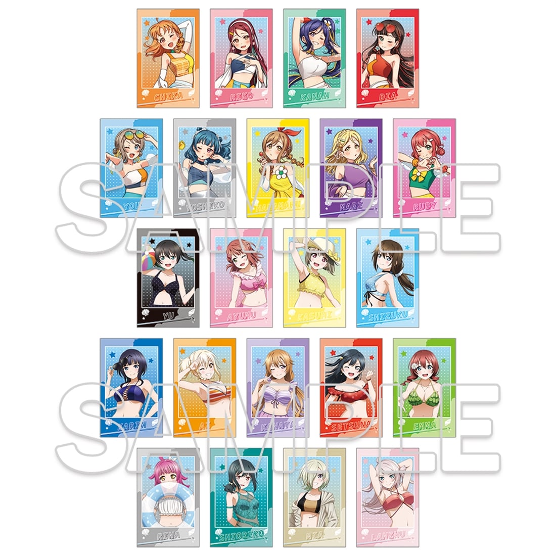 ラブライブ！シリーズ トレーディングフォトカード Vol2. Aqours＆