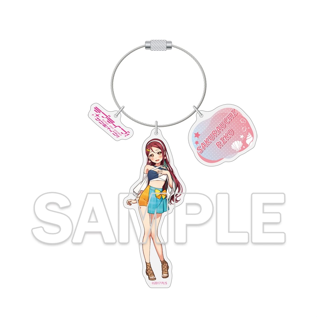 ラブライブ！シリーズ ワイヤーアクリルキーホルダー 桜内梨子: グッズ