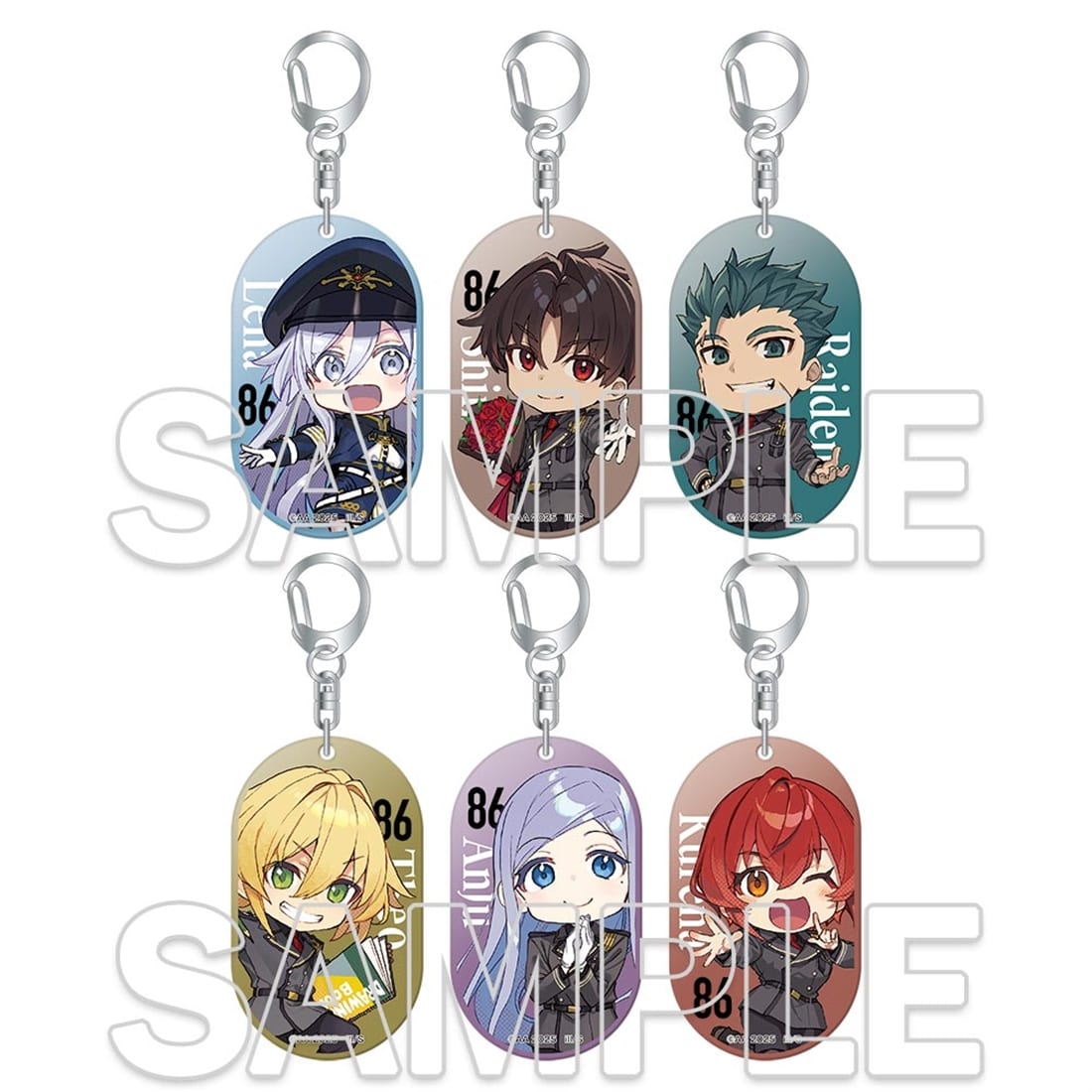 86―エイティシックス―』8.6周年記念 トレーディングミニキャラ