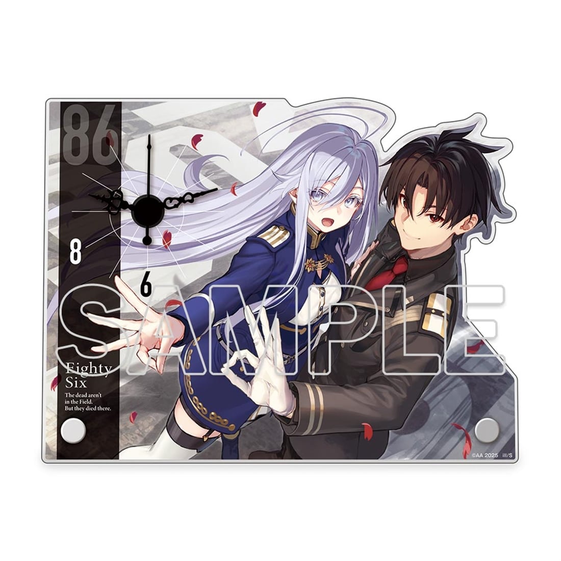 あっちゃん様限定 86―エイティシックス―』8.6周年記念 アクリルクロック: グッズ・文具