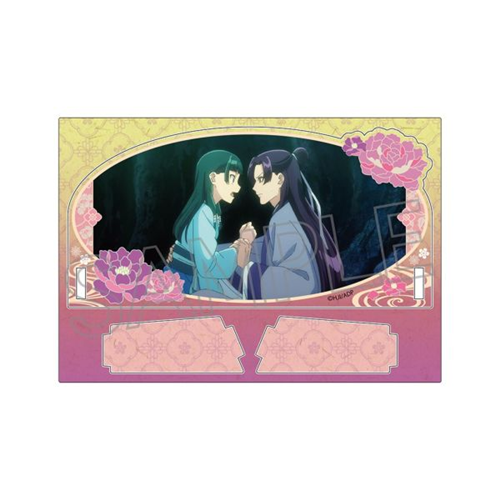 薬屋のひとりごと 斜めに飾れるアクリルスタンドVol.2 猫猫＆壬氏B（紫