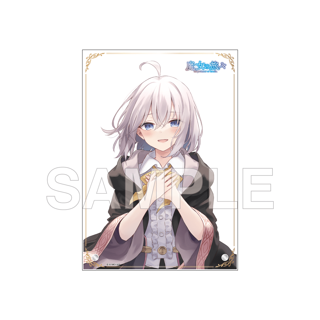 魔女の旅々」アクリルパネル Anime 5th Anniversary イレイナ B