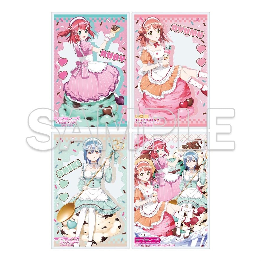 ラブライブ！シリーズ AiScReam トレーディングアクリルカード: グッズ