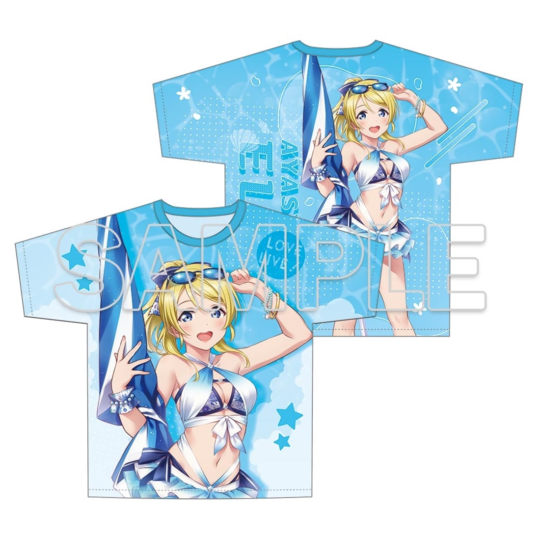 会場先行】『ラブライブ！』フルグラフィックTシャツ Ver.水着 絢瀬