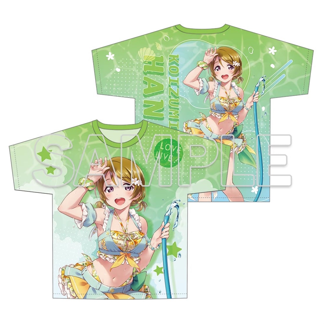 ラブライブ！』フルグラフィックTシャツ Ver.水着 小泉花陽: グッズ
