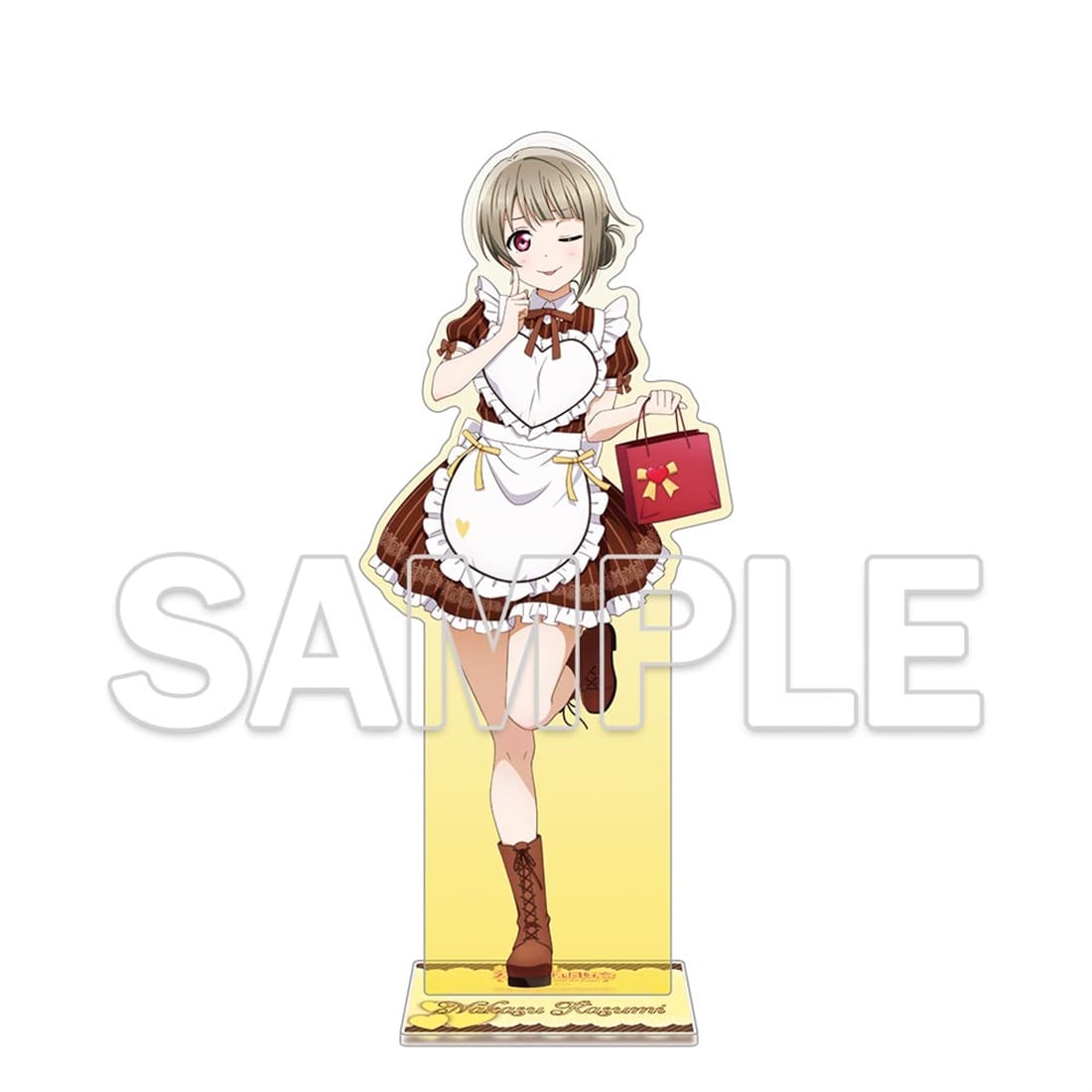 ラブライブ 虹ヶ咲学園 中須かすみ 2ndライブA3痛バッグ ラブライブ！虹ヶ咲学園スクールアイドル同好会 虹ヶ咲学園購買部