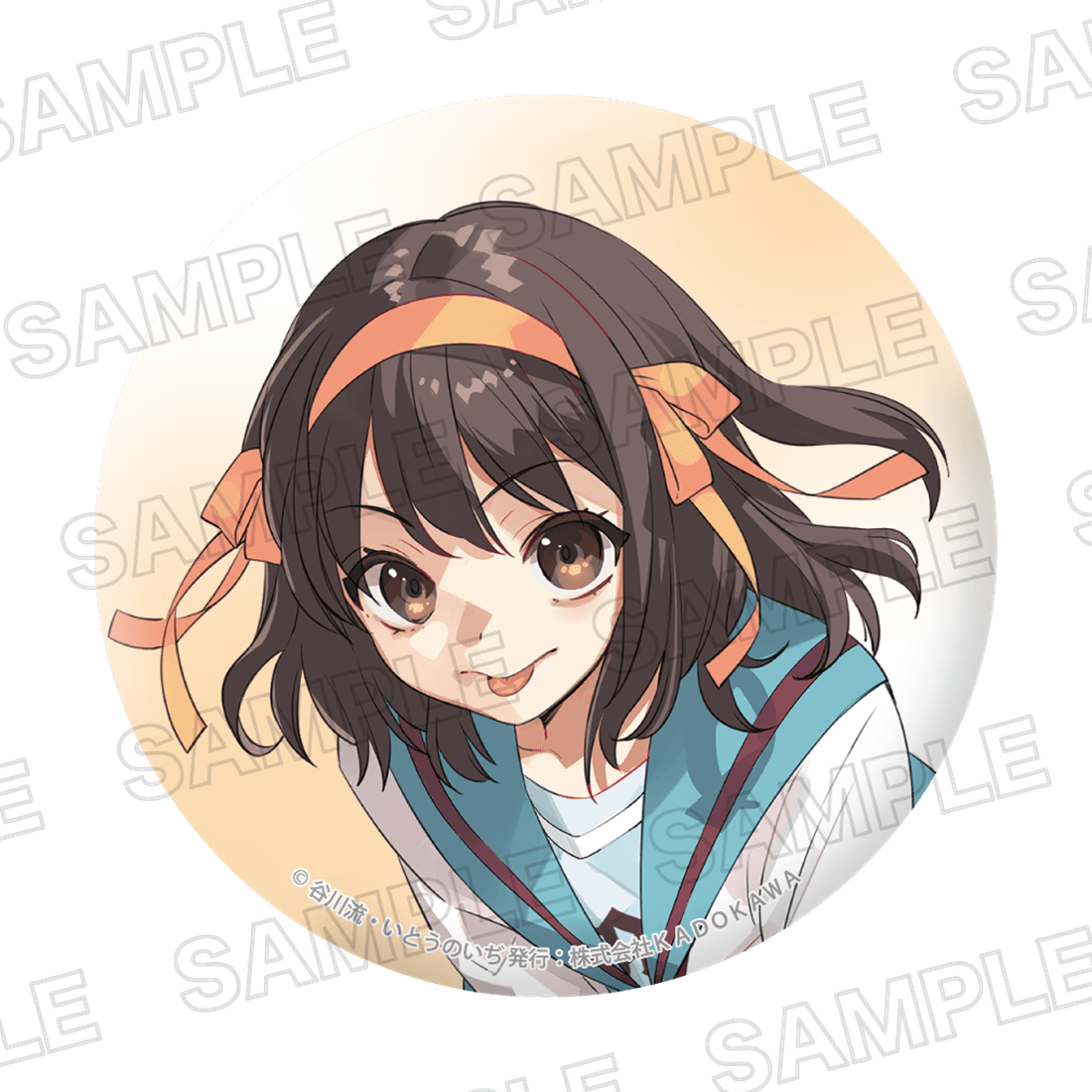 涼宮ハルヒ 四奏 缶バッジ ライトノベル展2025 ホログラム缶バッジ 涼宮ハルヒの憂鬱: グッズ