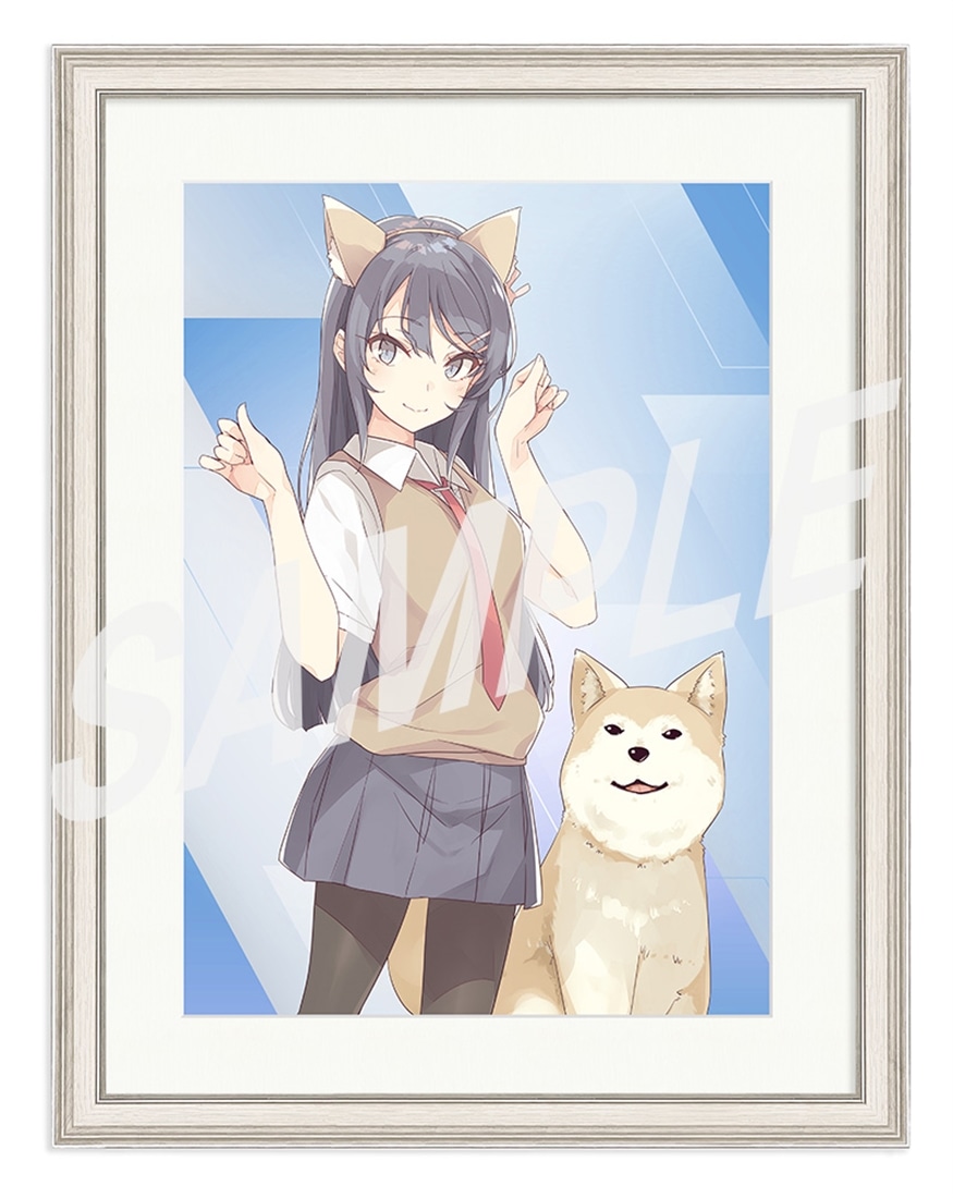 ライトノベル展2025 B4キャラファイングラフ 「青春ブタ野郎」シリーズ