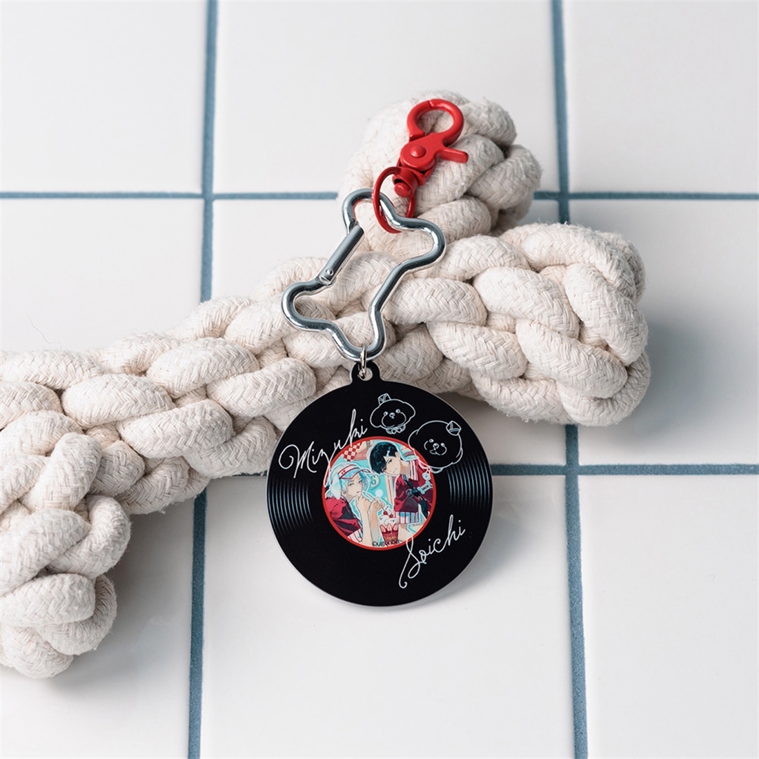 泉月と聡一「Puppy's DINER」カラビナキーホルダー: その他グッズ