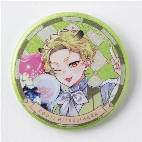 桃組プラス戦記 きらきら缶バッジ 羊原 こうじ: グッズ・文具