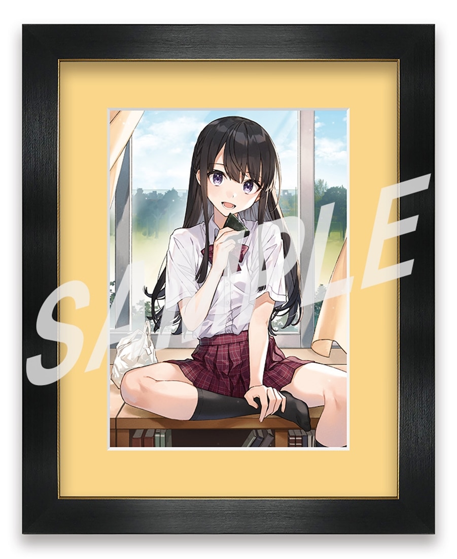 ライトノベル展2025 A5キャラファイングラフ 転校先の清楚可憐な美少女