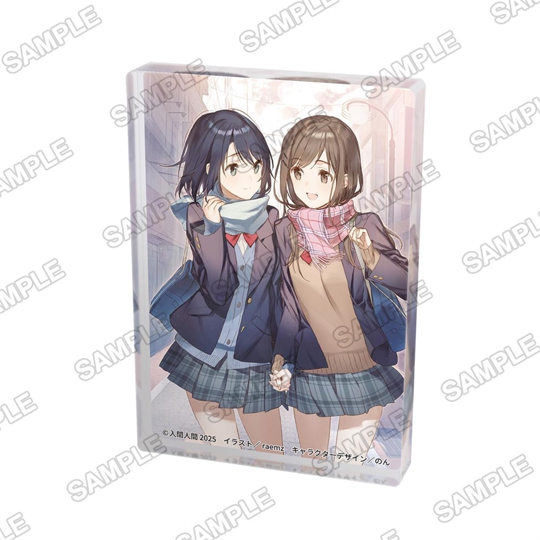 ライトノベル展2025 A7アクリルブロック 安達としまむら: グッズ・文具