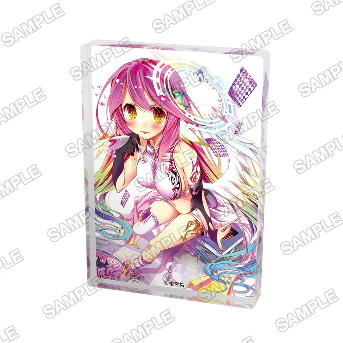 ライトノベル展2025 A7アクリルブロック ノーゲーム・ノーライフ