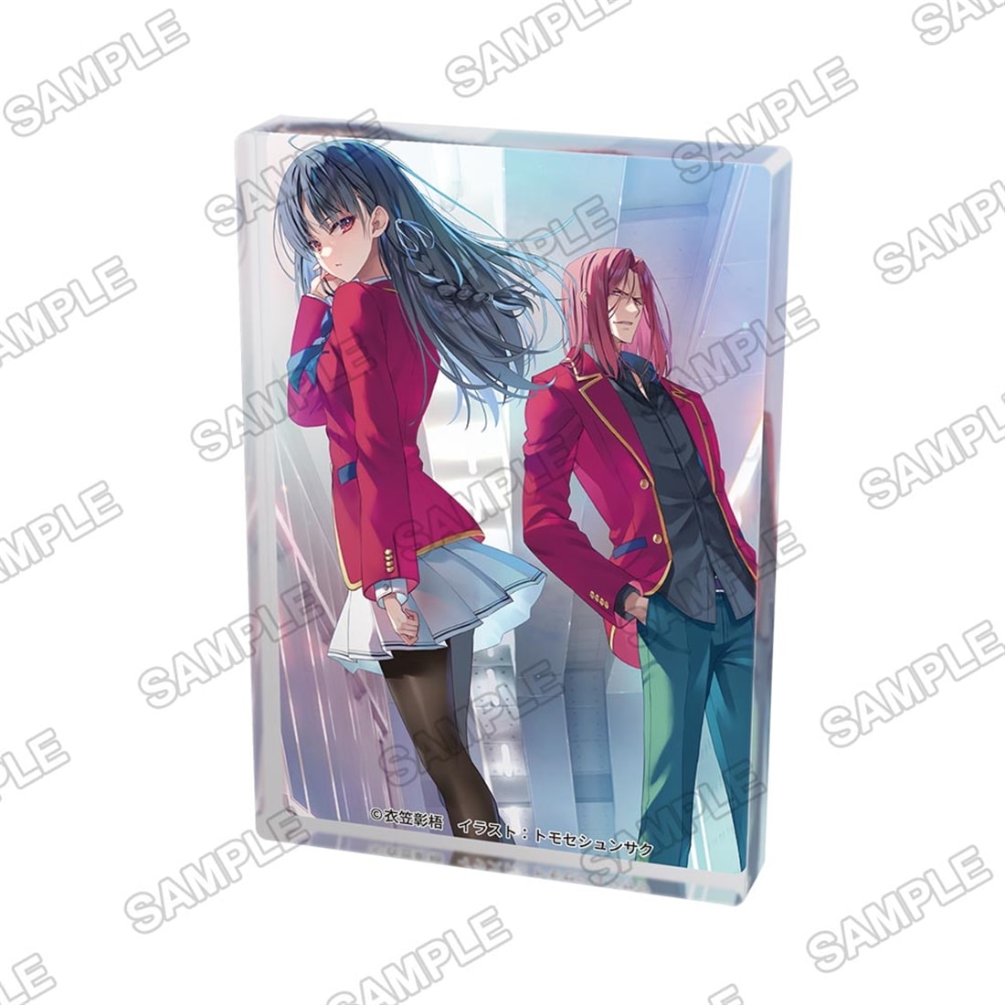 ライトノベル展2025 A7アクリルブロック ようこそ実力至上主義の教室へ