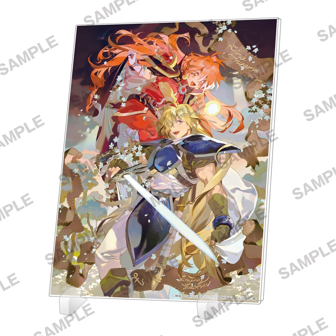 KADOMIX】『スレイヤーズ』アクリルパネル リナ＆ガウリイ 零 Ver