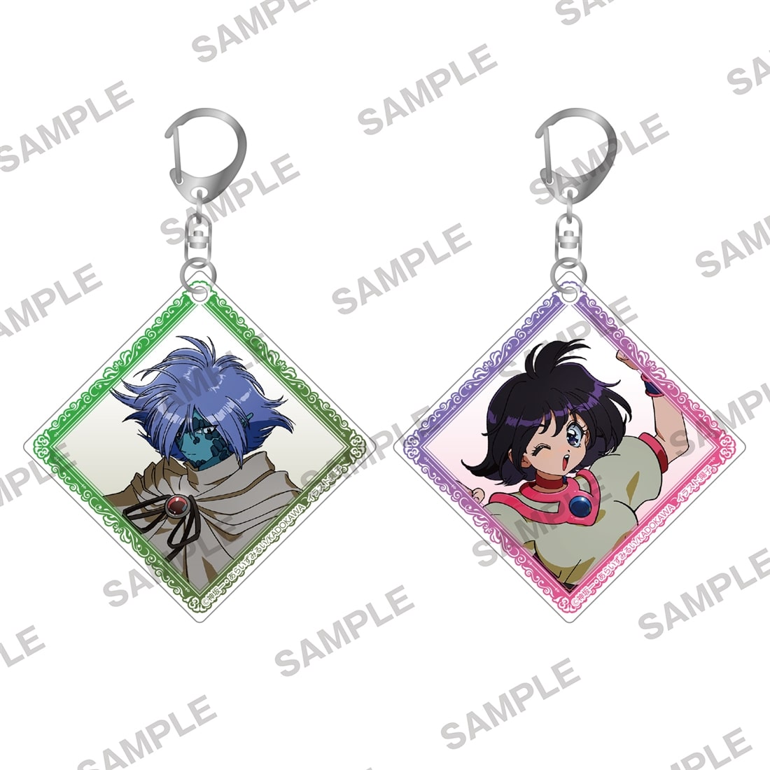 KADOMIX】『スレイヤーズ』アクリルキーホルダー2個セット 