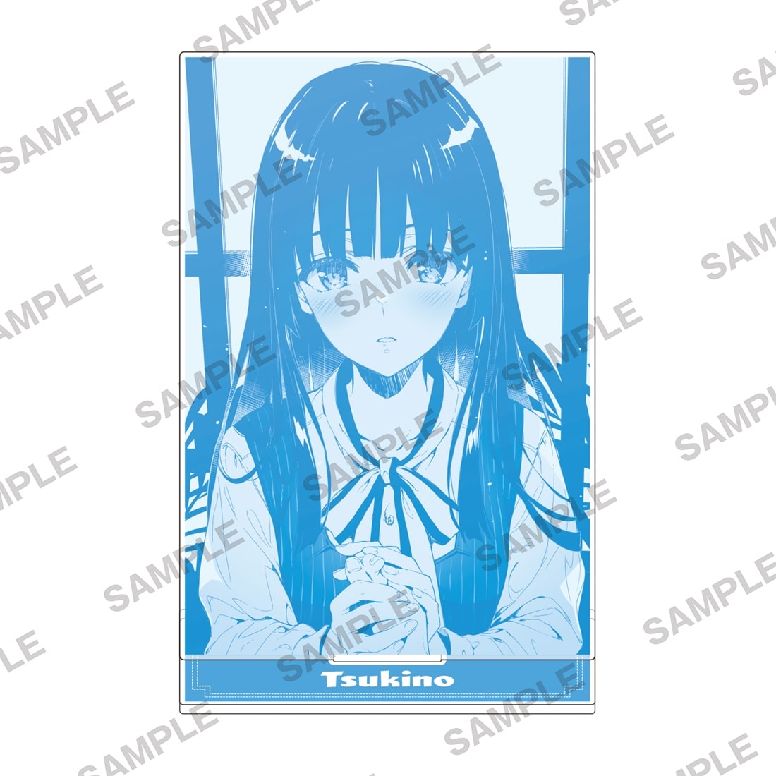 あそびのかんけい』挿絵アクリルスタンド 歌方月乃: グッズ・文具