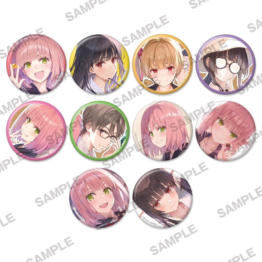 あそびのかんけい』トレーディング缶バッジ: グッズ・文具 | カドスト