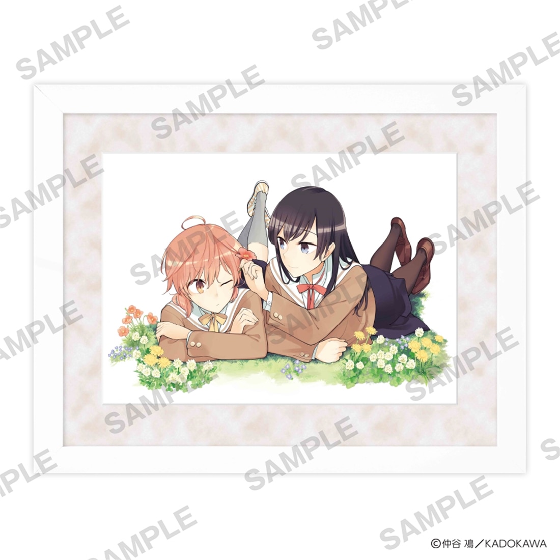 【会場限定品】　やがて君になる　やが君　仲谷鳰　百合　漫画　会場限定 アクリルカード「仲谷鳰 POP UP SHOP」01/やがて君になる Aデザイン
