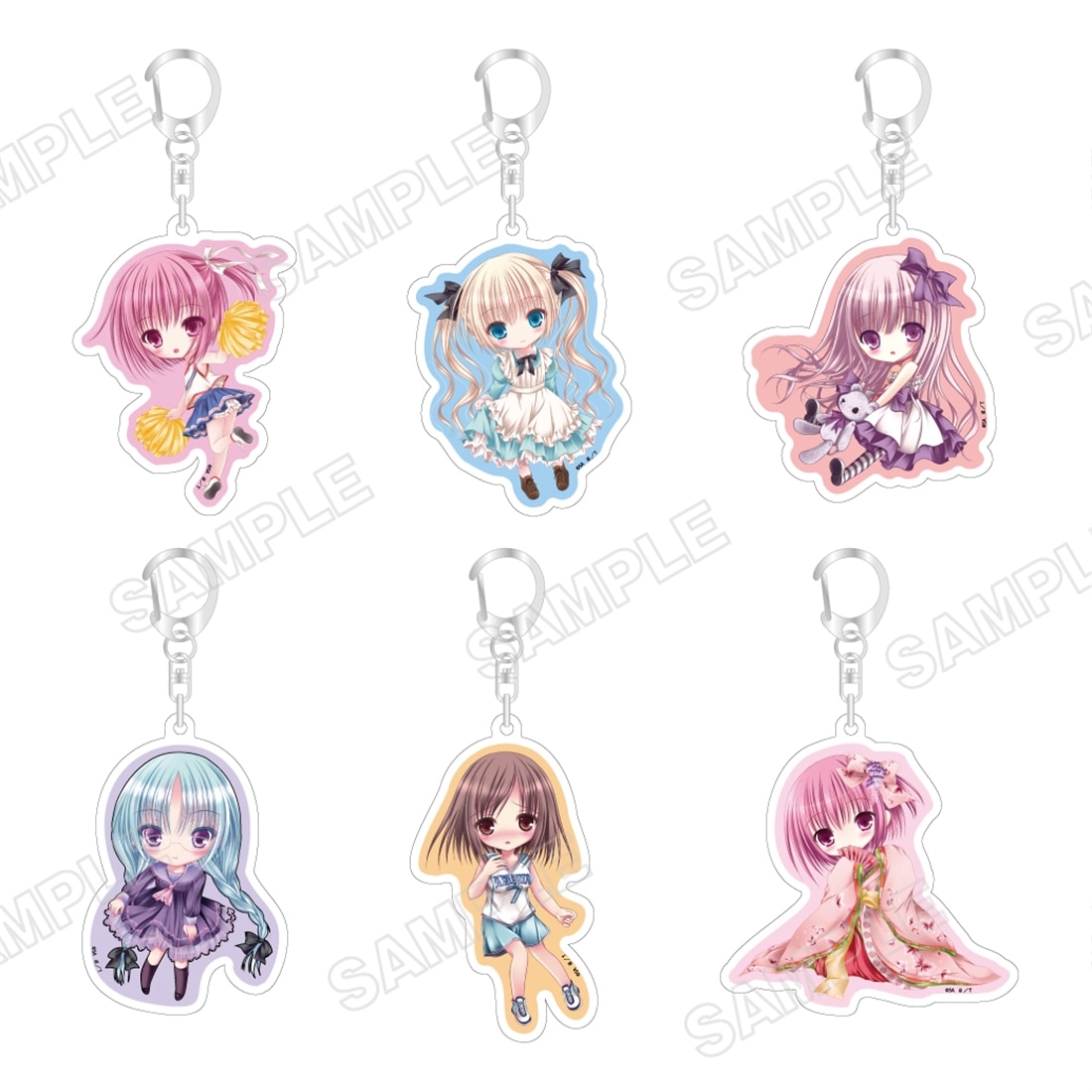 ロウきゅーぶ！』トレーディングアクリルキーホルダー: グッズ・文具
