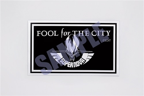 DESIGNS 永野護デザイン展 FOOL for THE CITY ステッカー: グッズ