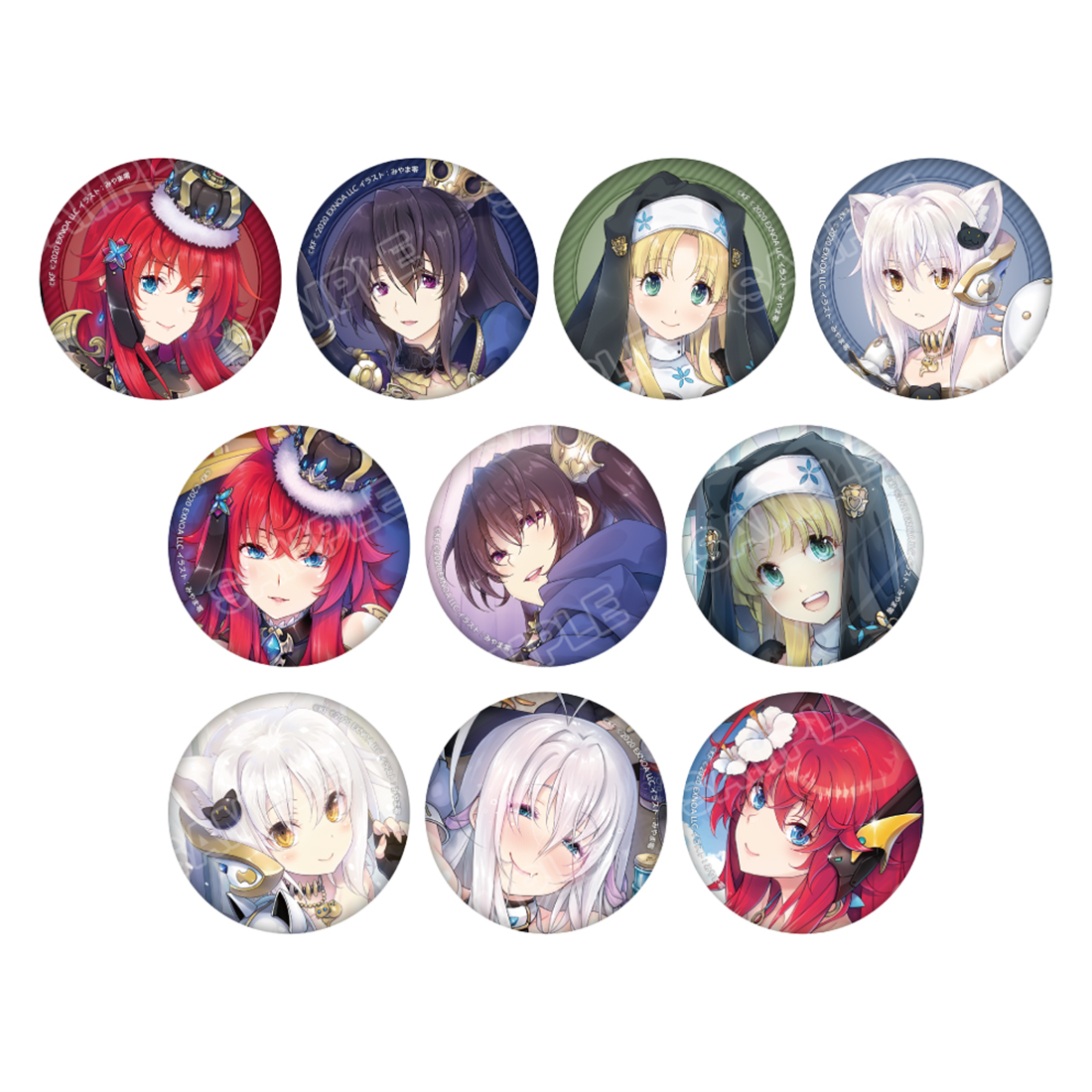 ハイスクールD×D』トレーディング缶バッジ ファンタジア・リビルドVer