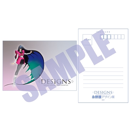 【新品未開封・限定特典付】figma ナビ (保護紙付) DESIGNS 永野護デザイン展 ポストカード ファティマ・クローソー