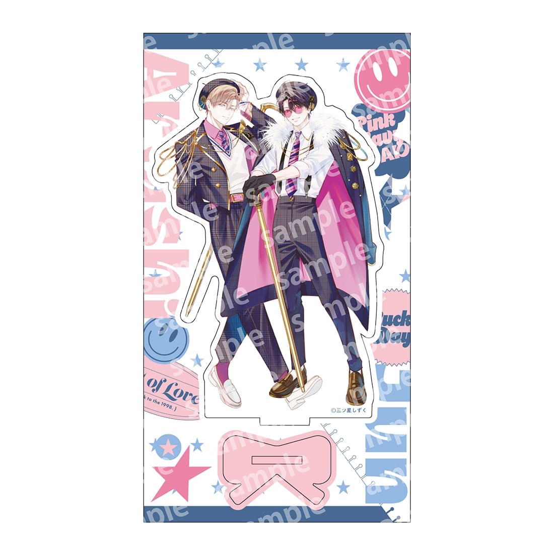 アクリルスタンド PINK/NAVY TRAD. CLUB ver. エンドロールは地獄まで