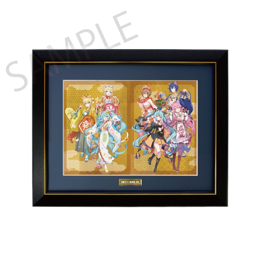 カドスト限定】「初音ミク×招き猫×真夏の熊谷」 キャラファイングラフ