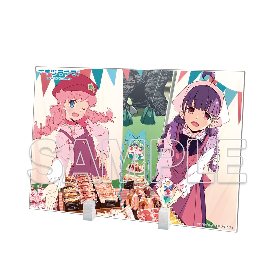 leaf**　9040404面アクリル　お急ぎ イキヅライブ！LOVELIVE! BLUEBIRD』アクリルプレート C: グッズ・文具