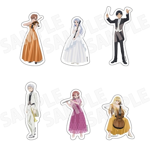 とある魔術と科学の幻奏音撃」ステッカーセット(6枚入り): グッズ