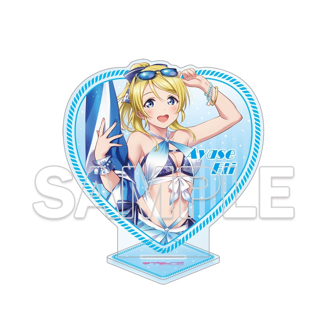 LoveLive! Days 2026年4月号『ラブライブ！』ハート型ラメ入りアクリル