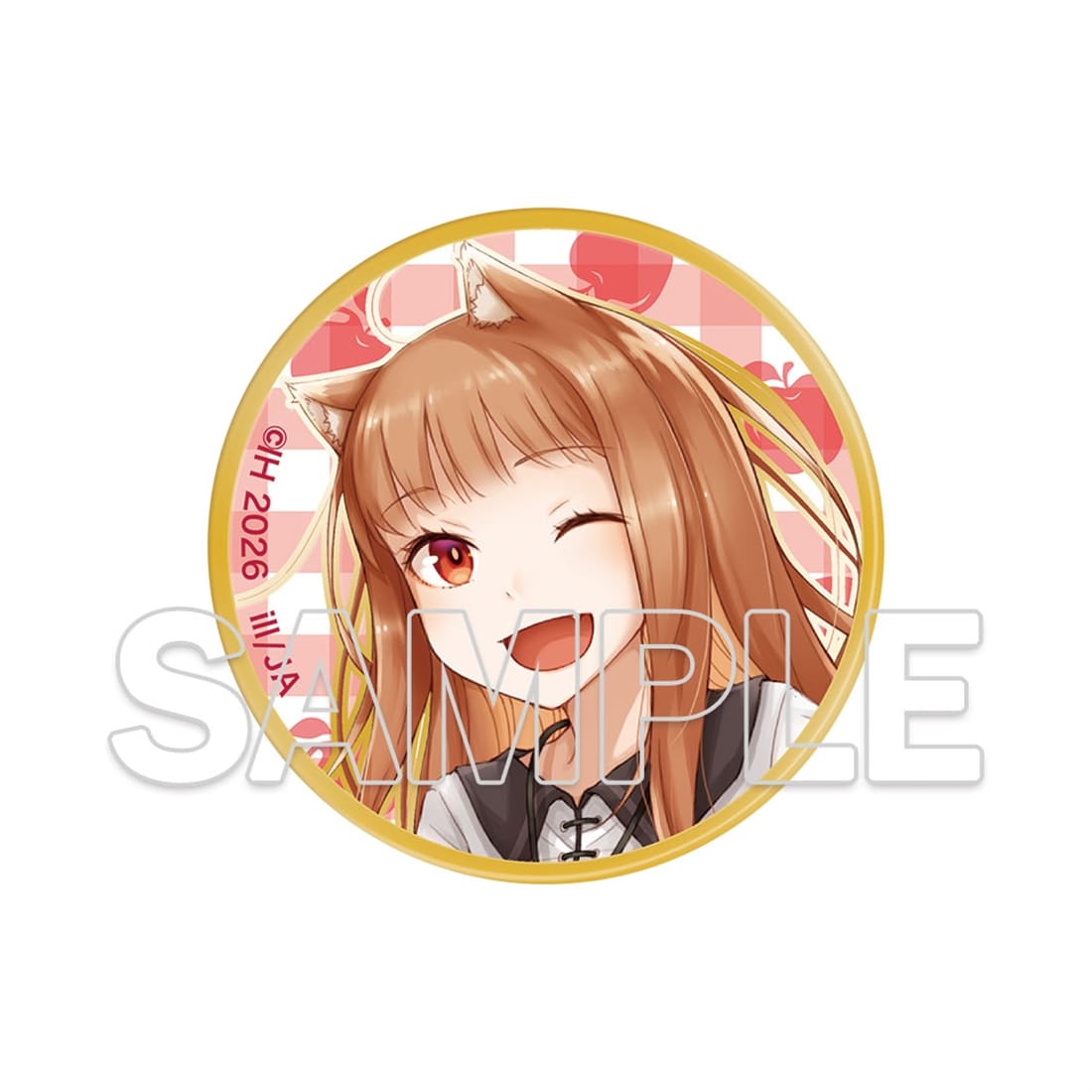 狼と香辛料』原作20周年記念 メダル おでかけver.: グッズ・文具